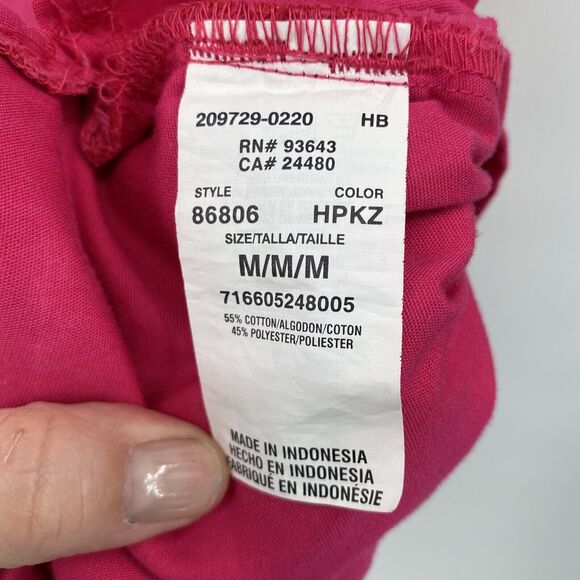 Dickies Womens Classic Fit Short Sleeve Empire Waist Mock Wrap Scrub Top Medium - Picture 7 of 9